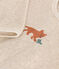 Pyjama en velours bébé  beige MONTELIMAR CHINE