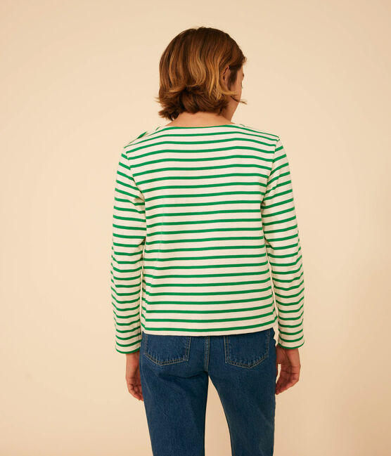 Marinière boutonnée en coton Femme AVALANCHE/ PRADO