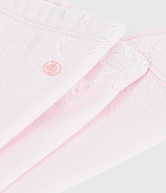 Legging bébé en coton uni rose BARELY