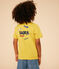 Tee-shirt imprimé en jersey léger enfant garçon jaune NECTAR