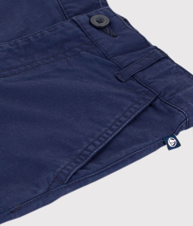 Pantalon chino enfant gar&ccedil;on bleu