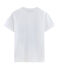 Tee-shirt mixte motif carte postale blanc ECUME