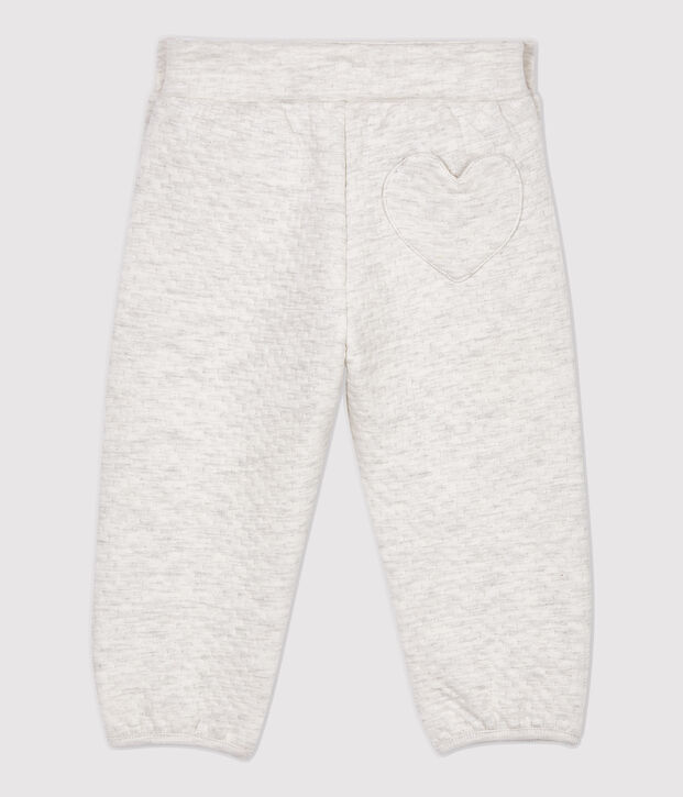 Pantalon moelleux b&eacute;b&eacute;. beige