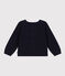 Cardigan en coton enfant fille bleu SMOKING