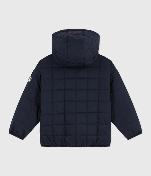 Doudoune fine enfant unie bleu marine