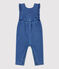 Combinaison en denim bébé. bleu JEAN