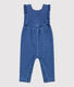 Combinaison en denim bébé.