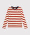 Tee-shirt LE DROIT col rond en coton Femme FAMEUX/ AVALANCHE