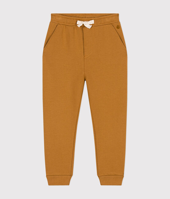 Pantalon de jogging enfant garçon marron CUIVRE