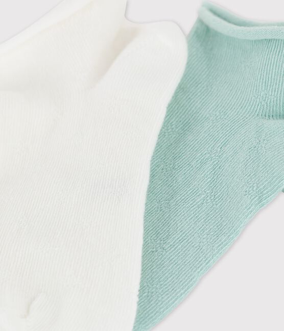 Lot de 2 paires de chaussettes enfant fille variante 2