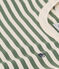 Tee-shirt rayé en jersey léger enfant garçon vert CROCO/ AVALANCHE