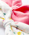 Lot de 2 bandeaux cheveux uni et imprimé bébé fille variante 2