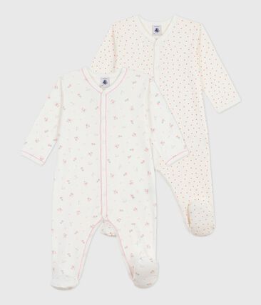 Lot de pyjamas bébé en coton imprimé
