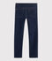 Pantalon enfant garçon en denim bleu DENIM BLEU FONCE
