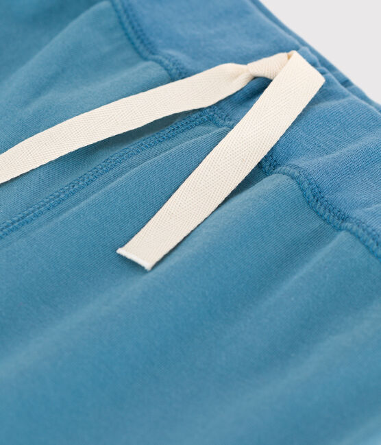 Bermuda en coton enfant garçon bleu LAVIS