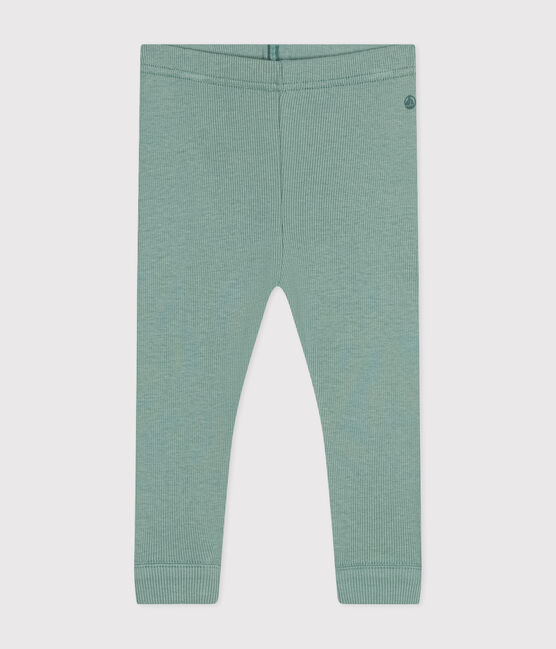Legging en coton bébé vert PAUL