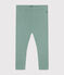 Legging en coton bébé vert PAUL