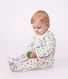 Pyjama b&eacute;b&eacute; en molleton imprim&eacute; champignons