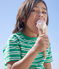 Tee-shirt rayé en jersey enfant garçon PRADO/ AVALANCHE