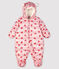 Combipilote bébé fille/garçon rose MINOIS/blanc MULTICO