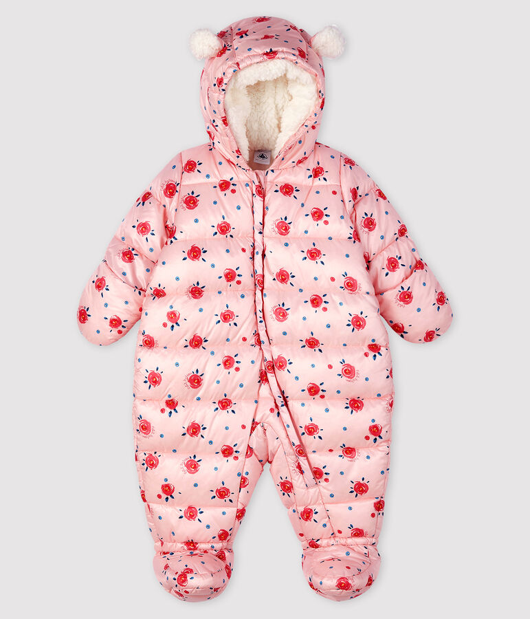 Combipilote b&eacute;b&eacute; fille/gar&ccedil;on rose MINOIS/blanc MULTICO