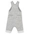 Salopette bébé garçon en maille gris GRIS