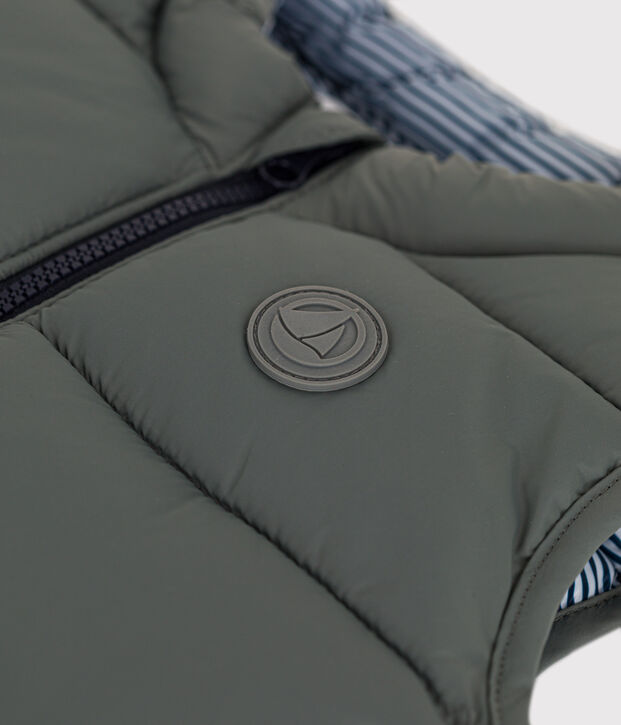 Doudoune sans manches matelass&eacute;e b&eacute;b&eacute; vert