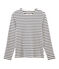 Marinière iconique homme gris BELUGA/bleu SMOKING