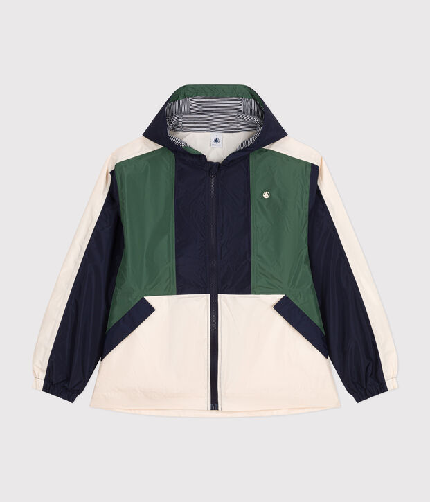 Coupe-vent femme &eacute;cru/multicouleur