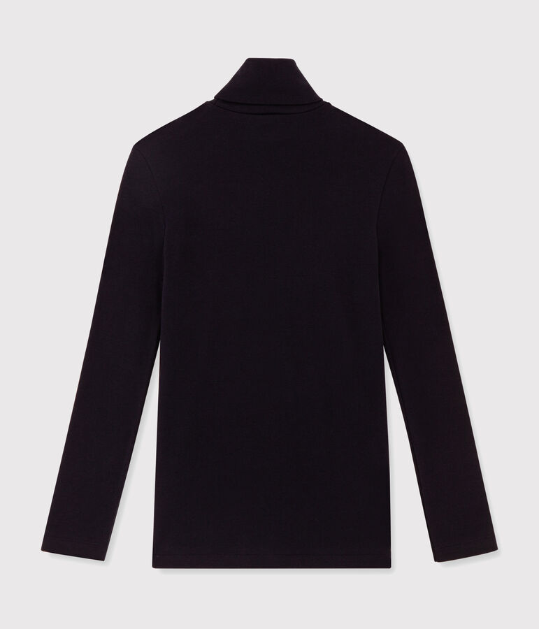 Sous-pull iconique en coton Femme bleu SMOKING