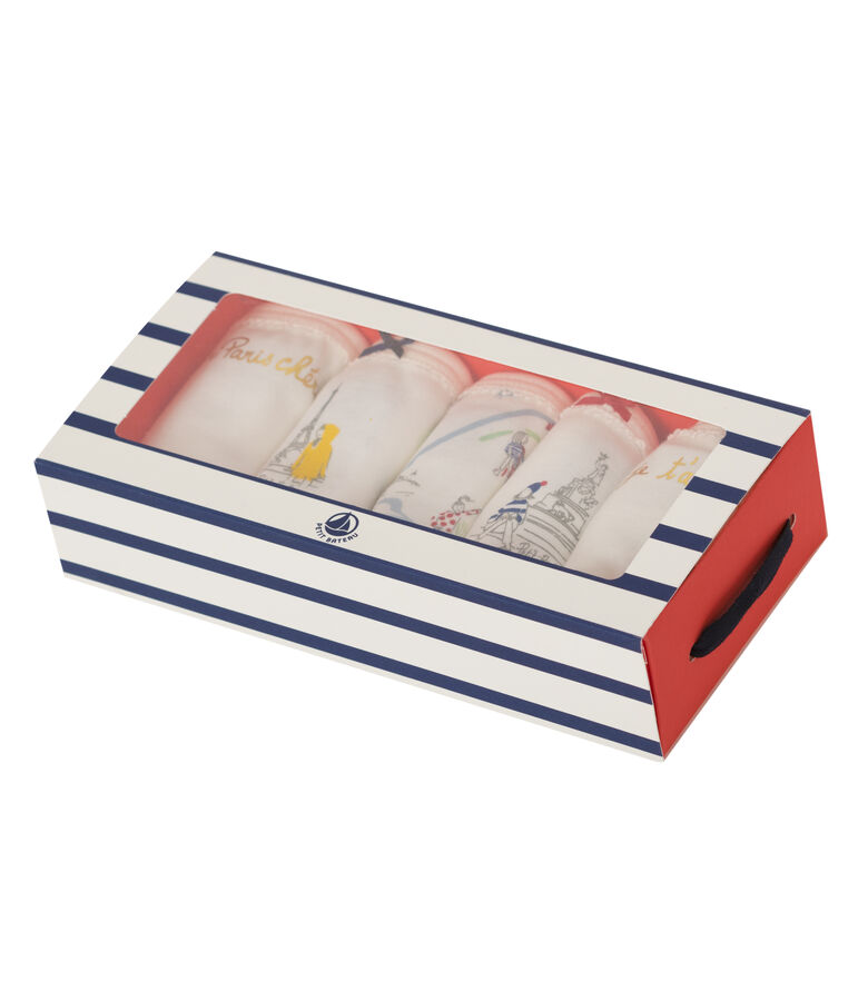 Lot de 5 culottes petite fille variante 1