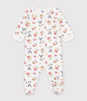 Pyjama bébé en molleton imprimé animaux
