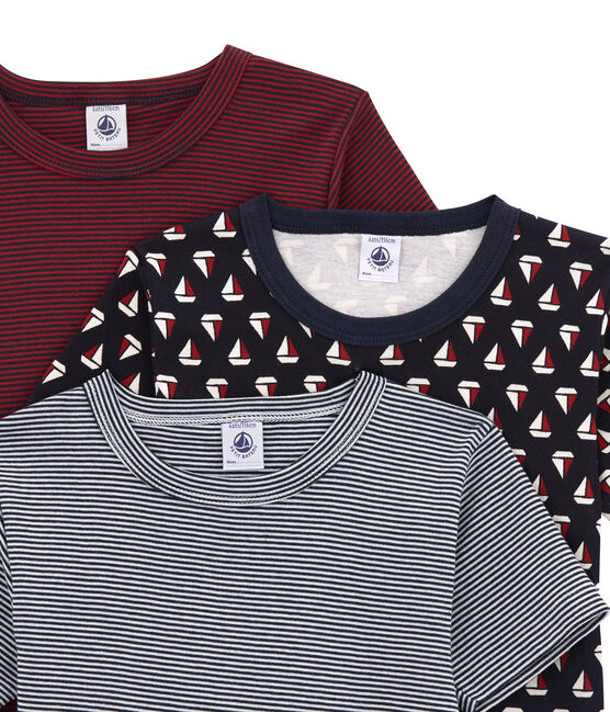 Trio de tee-shirts manches courtes petit garçon variante 1