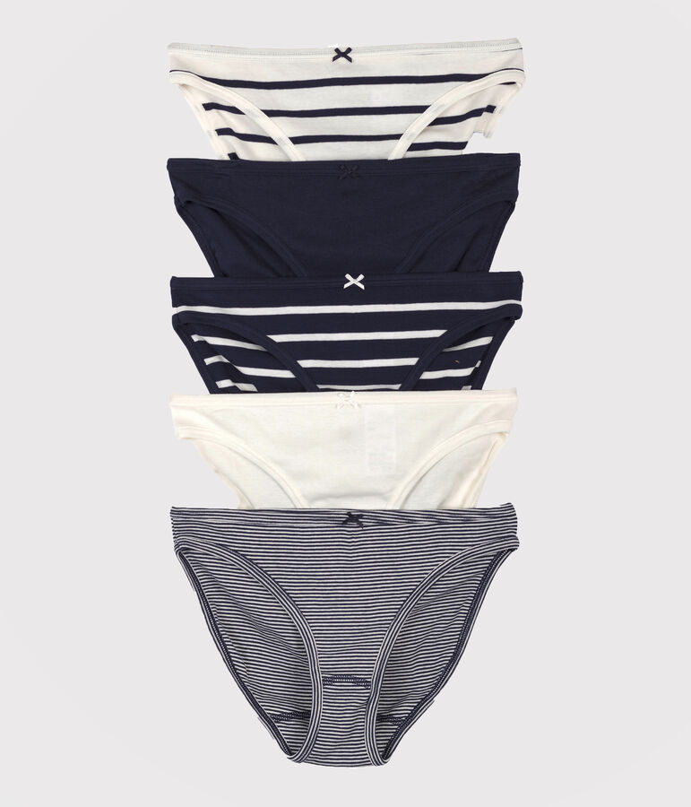 Lot 5 culottes Femme multicouleur