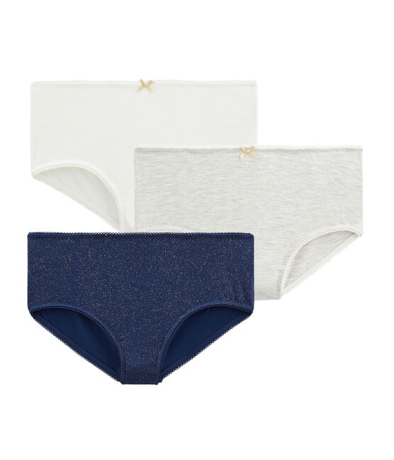 Trio de shorties petite fille variante 1