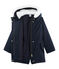 Parka enfant fille bleu SMOKING