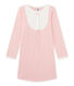 Chemise de nuit fille en milleraies