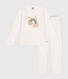 Pyjama en coton imprimé petits cœurs enfant