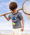 Tee-shirt garçon Petit Bateau x Water Family bleu MEDIEVAL/blanc MARSHMALLOW