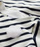 Robe manches courtes bébé fille rayée blanc MARSHMALLOW/bleu SMOKING