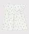 Blouse imprimée en gaze de coton bio enfant fille blanc MARSHMALLOW/blanc MULTICO
