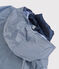 Coupe-vent 3 en 1 recyclé Femme bleu SMOKING/blanc MARSHMALLOW