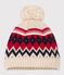 Bonnet bébé en laine blanc AVALANCHE/ MULTICO