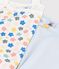 Lot de 2 chemises à bretelles fleurs rétro phosphorescents petite fille en coton variante 1
