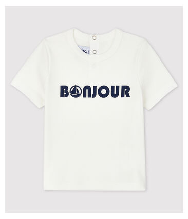 PETIT BATEAU - Tshirt en coton bébé.