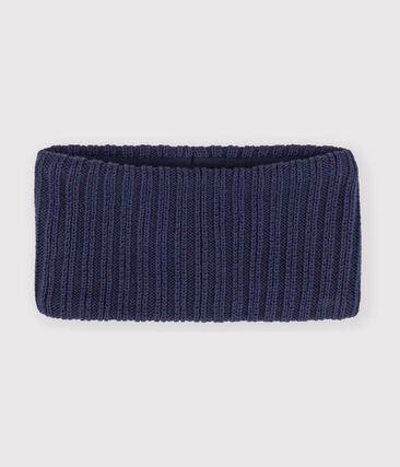 Snood bébé en tricot uni doublé polaire