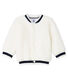 Cardigan bébé mixte en sherpa moutonnée