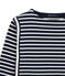 Top femme rayé en jersey lourd bleu SMOKING/beige COQUILLE