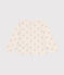 Cardigan en tubique imprimé étoile bébé beige AVALANCHE/ ARGENT