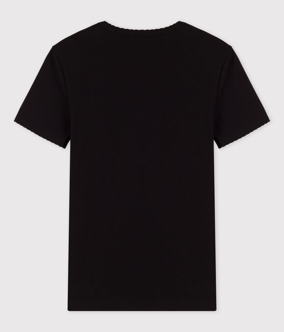 Tee-shirt L'ICONIQUE cocotte en coton bio Femme noir NOIR